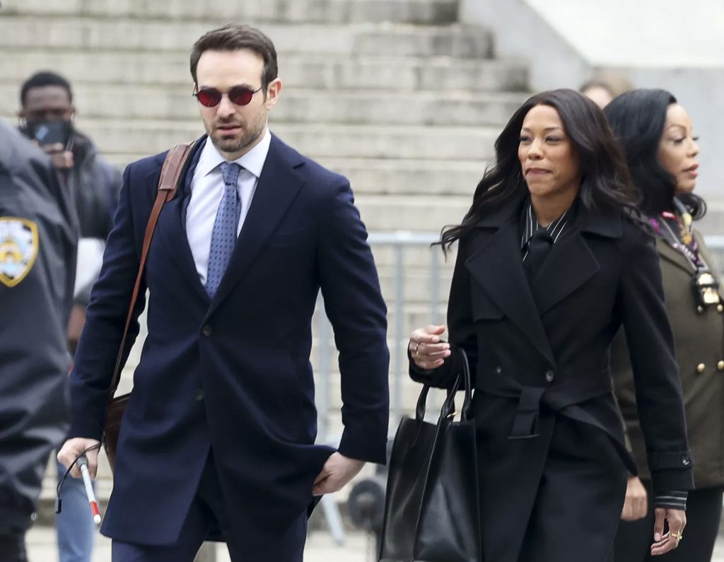 'Daredevil: Born Again' New Set Images Featuring Charlie Cox and Nikki M. James