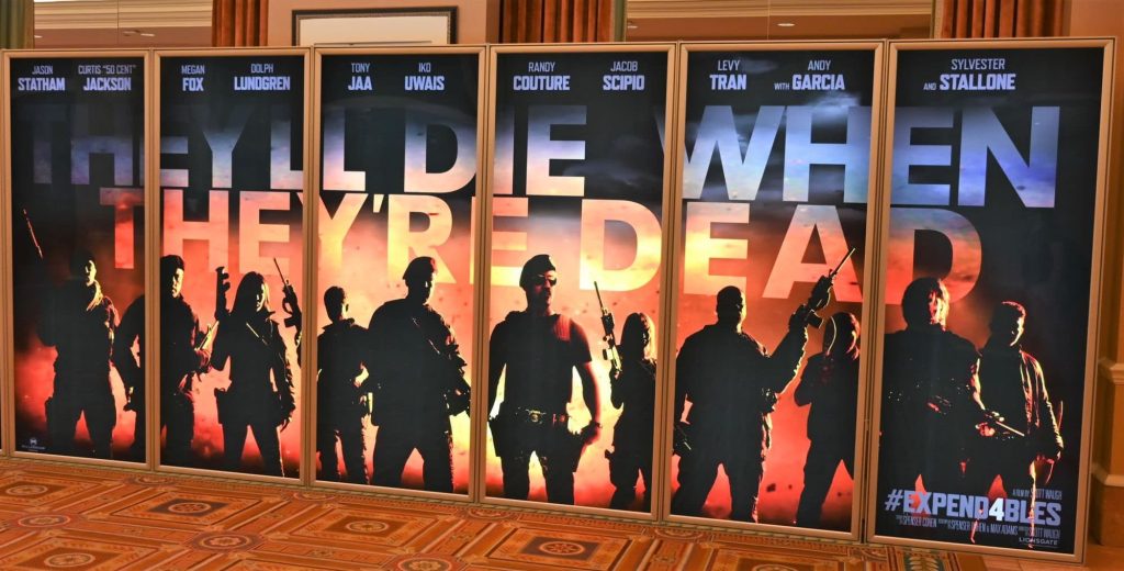 ‘The Expendables 4’ First Poster Spotted at the CinemaCon 2022