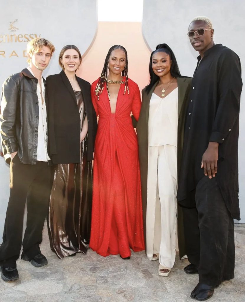 Elizabeth Olsen Attends The Hennessy Paradis Earth Event