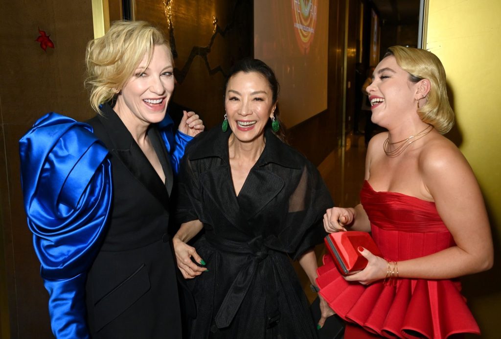 Florence Pugh Michelle Yeoh and Cate Blanchett Were Spotted