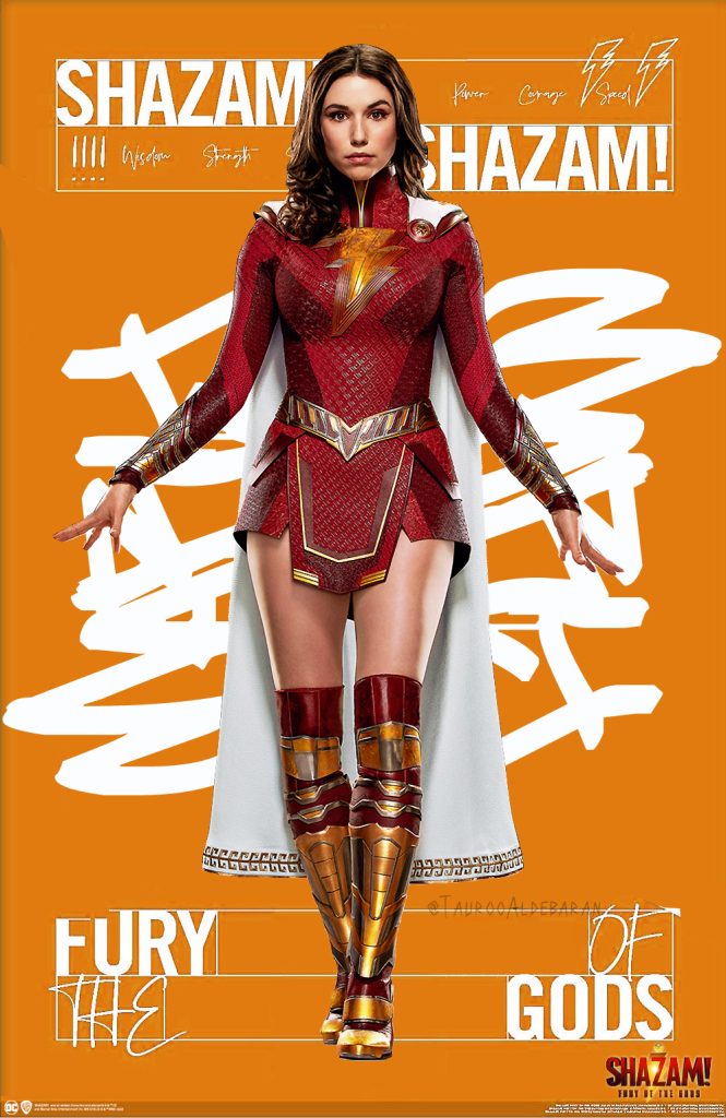 Grace Fulton’s Mary Bromfield “The Brains” New Character Poster from Shazam! Fury of the Gods
