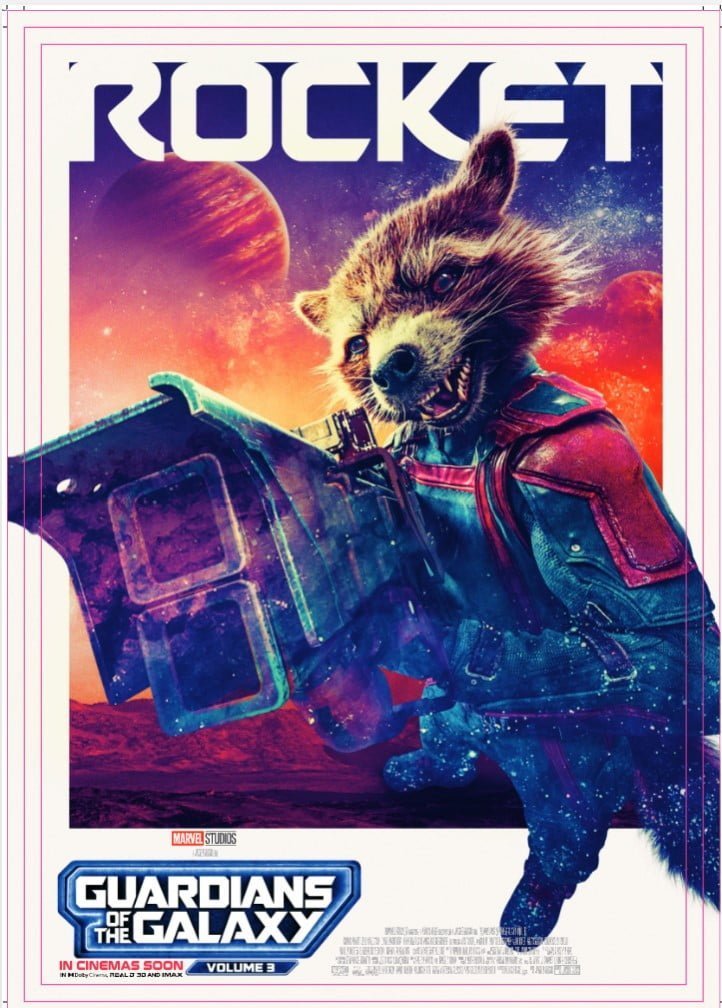 Guardians of the Galaxy Vol. 3 New Family Of Posters
