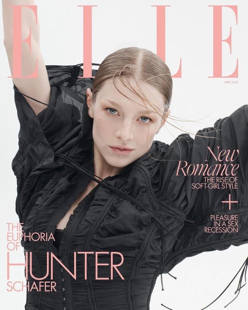 Hunter Schafer Covers The March 2023 Issue Of ELLE Magazine