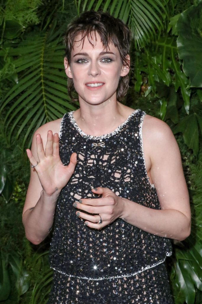 Kristen Stewart Attends The Chanel and Charles Finch's Pre-Oscar Awards Party