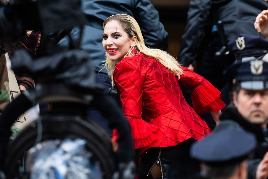 First Look at Lady Gaga as Harley Quinn On The Set Of Joker: Folie à Deux