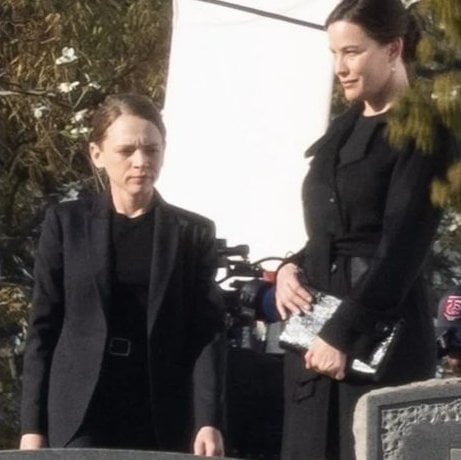 Liv Tyler and Anthony Mackie On The Set Of Captain America: New World Order