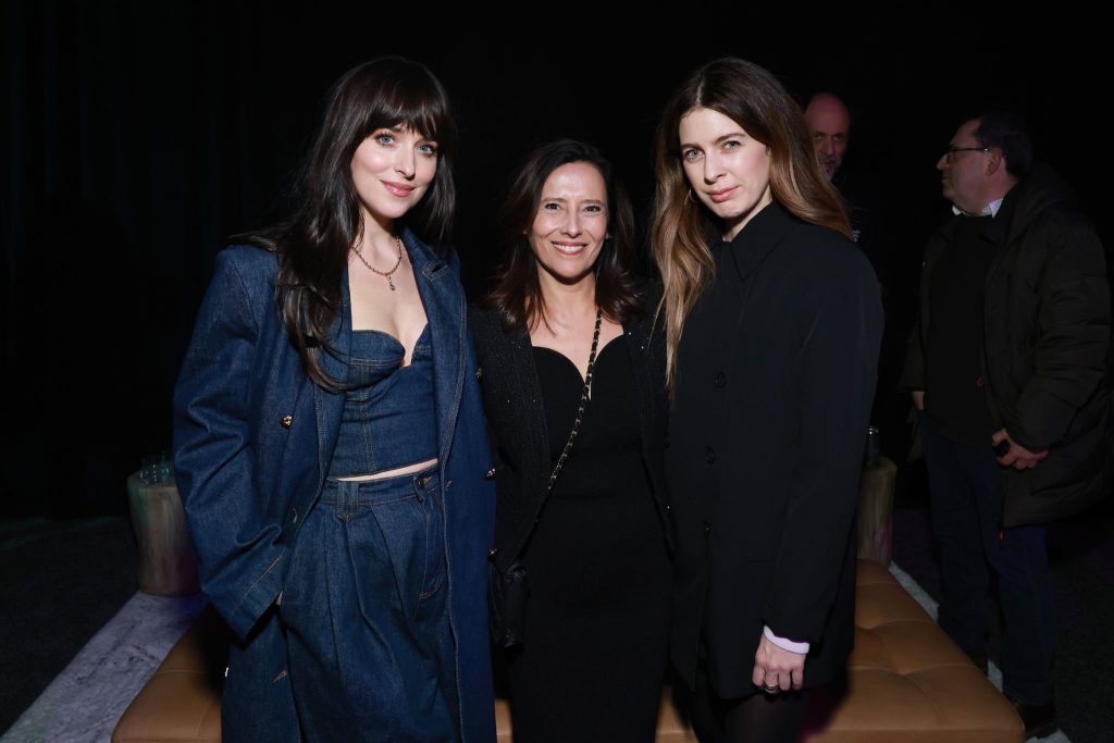 Ro Donnelly Joana Vicente and Dakota Johnson