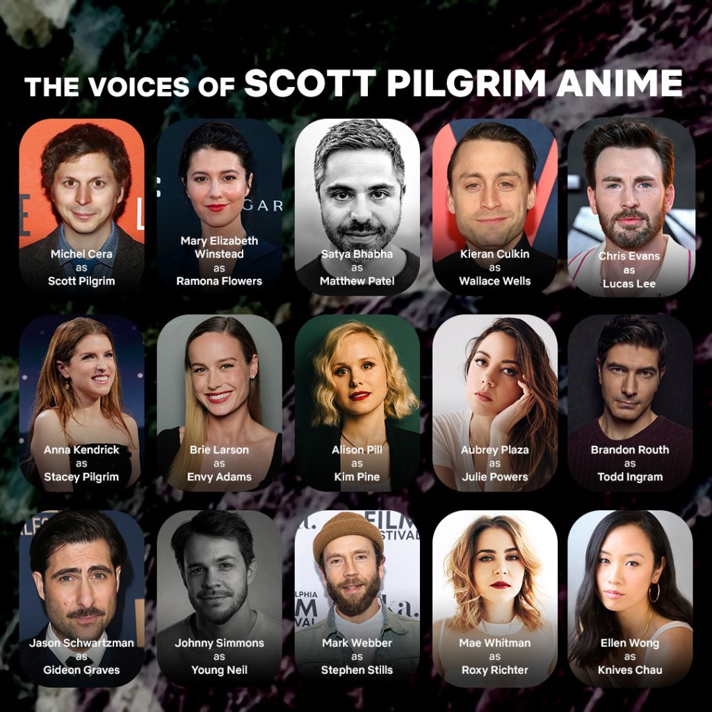 Netflix's Scott Pilgrim Anime Series Voice Cast Announced