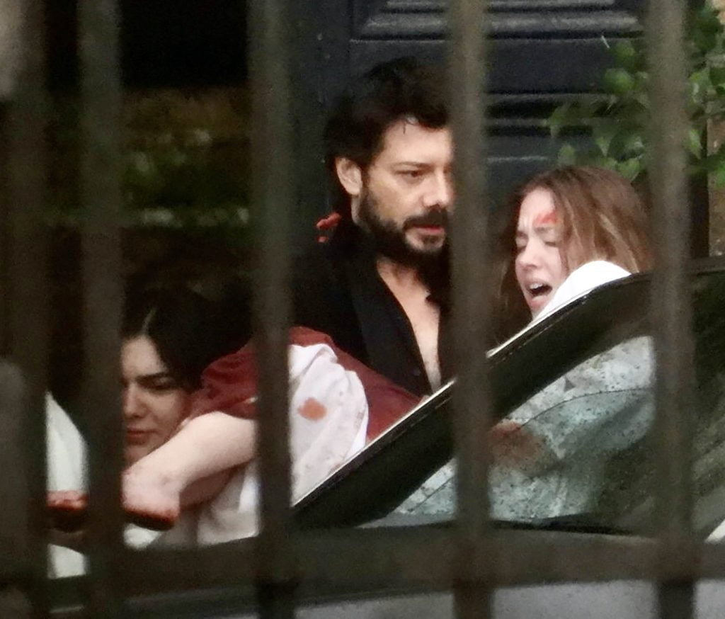 Sydney Sweeney and Alvaro Morte Spotted on the Set of Michael Mohan’s “Immaculate”