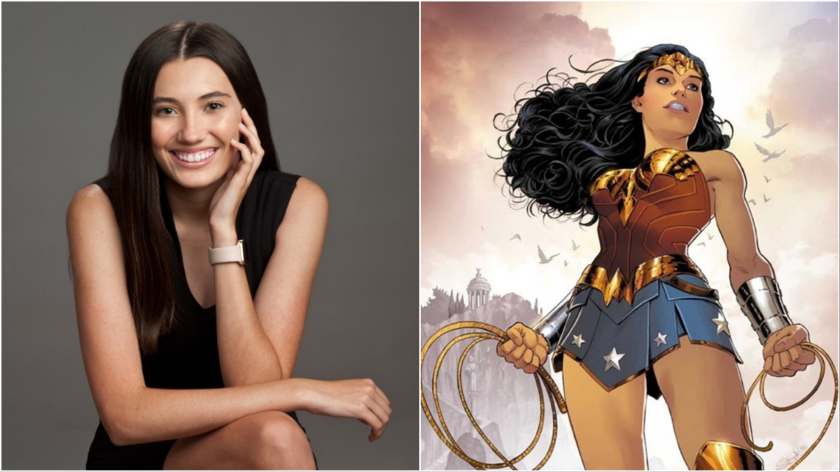 SHAZAM! FURY OF THE GODS Behind-The-Scenes Photos Reveal Taylor Cahill As  Fake Wonder Woman