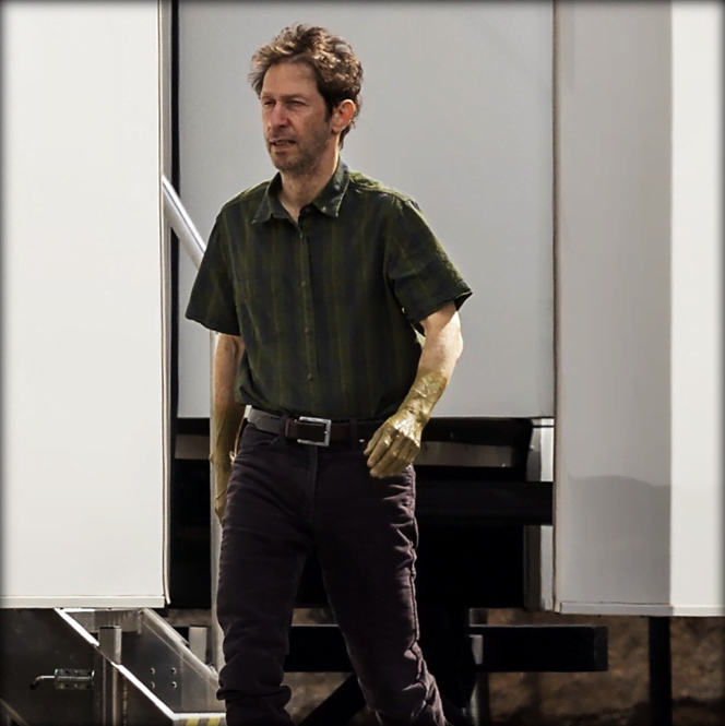 First Look at Tim Blake Nelson as Samuel Sterns On The Set Of 'Captain America: New World Order'