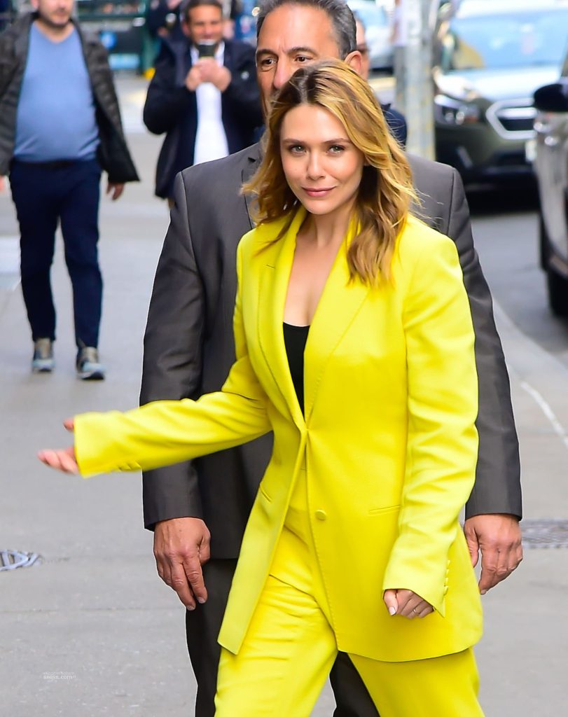 Elizabeth Olsen Appeared at the Promotion Of The 'Love & Death' In New York