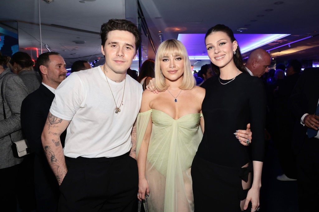 Brooklyn Beckham, Florence Pugh, and Nicola Peltz attend as Tiffany & Co. Celebrates the reopening of NYC Flagship store