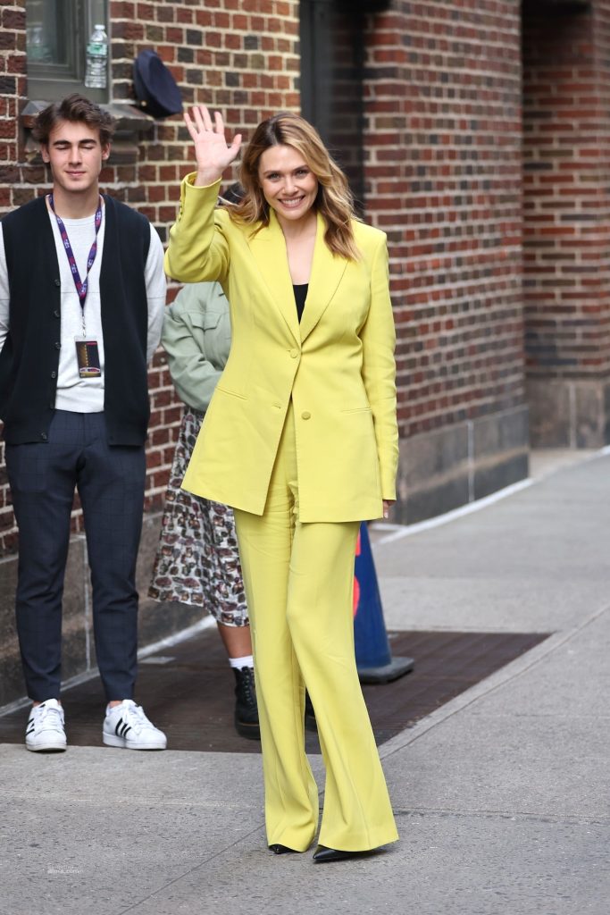 Elizabeth Olsen Appeared at the Promotion Of The 'Love & Death' In New York