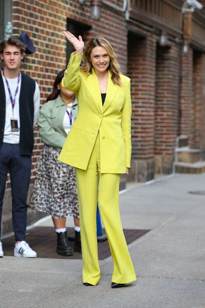 Elizabeth Olsen Appeared at the Promotion Of The 'Love & Death' In New York