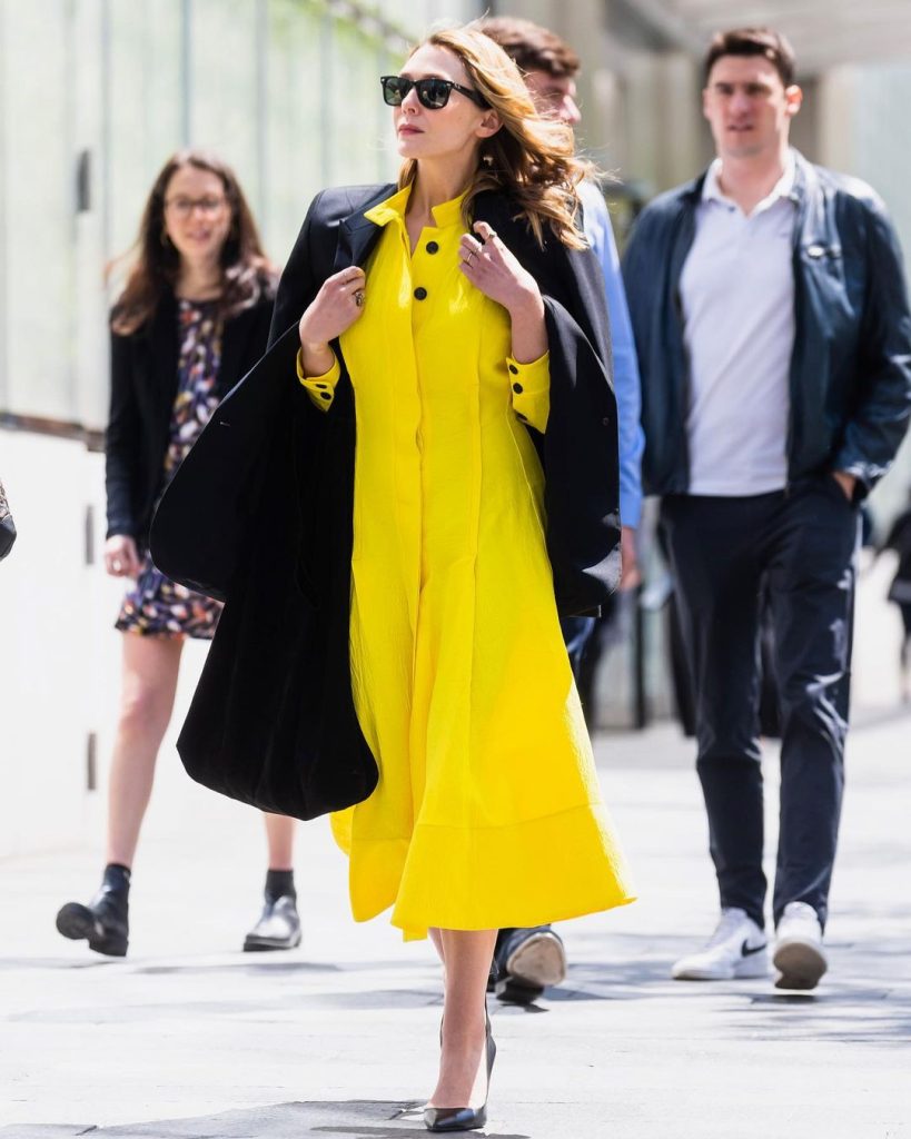 Elizabeth Olsen Appeared at the Promotion Of The 'Love & Death' In New York