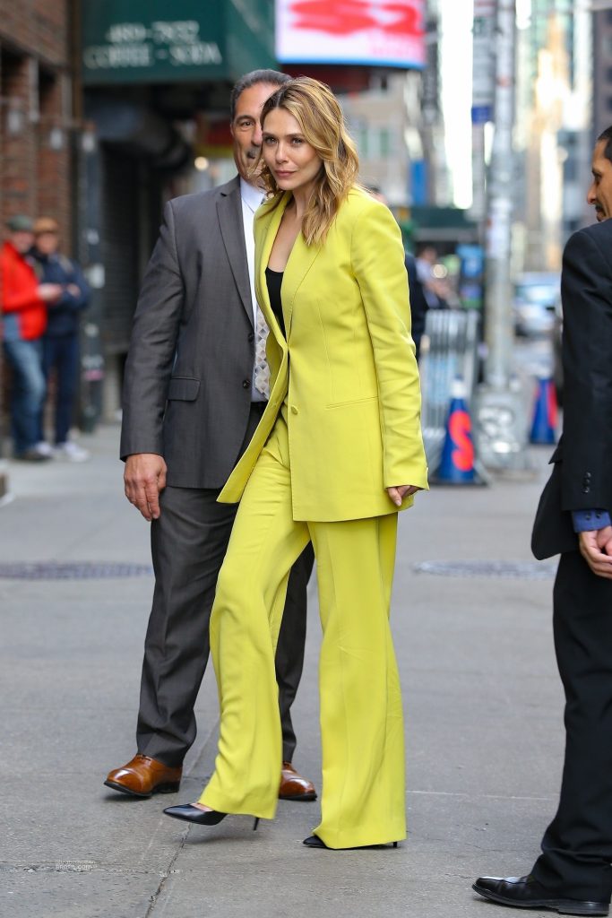 Elizabeth Olsen Appeared at the Promotion Of The 'Love & Death' In New York