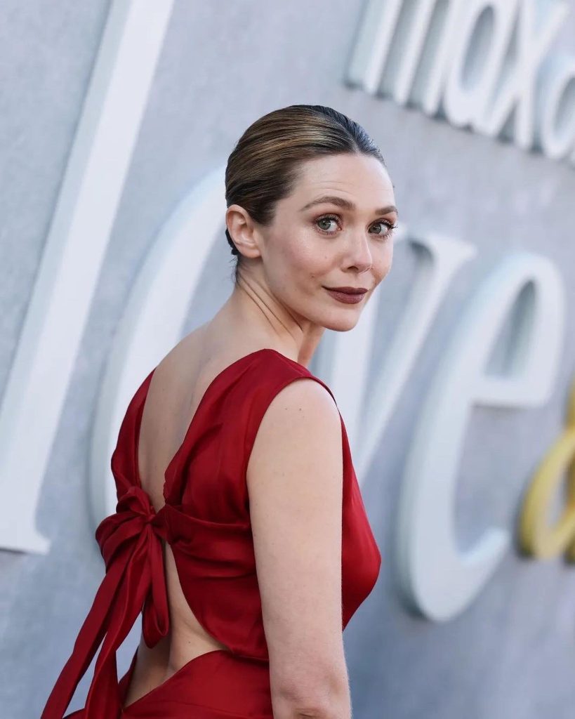 Elizabeth Olsen attended the premiere of 'Love & Death' in Los Angeles