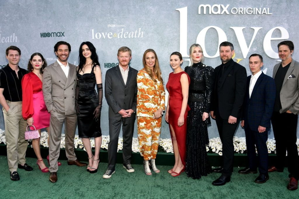Elizabeth Olsen attended the premiere of 'Love & Death' in Los Angeles