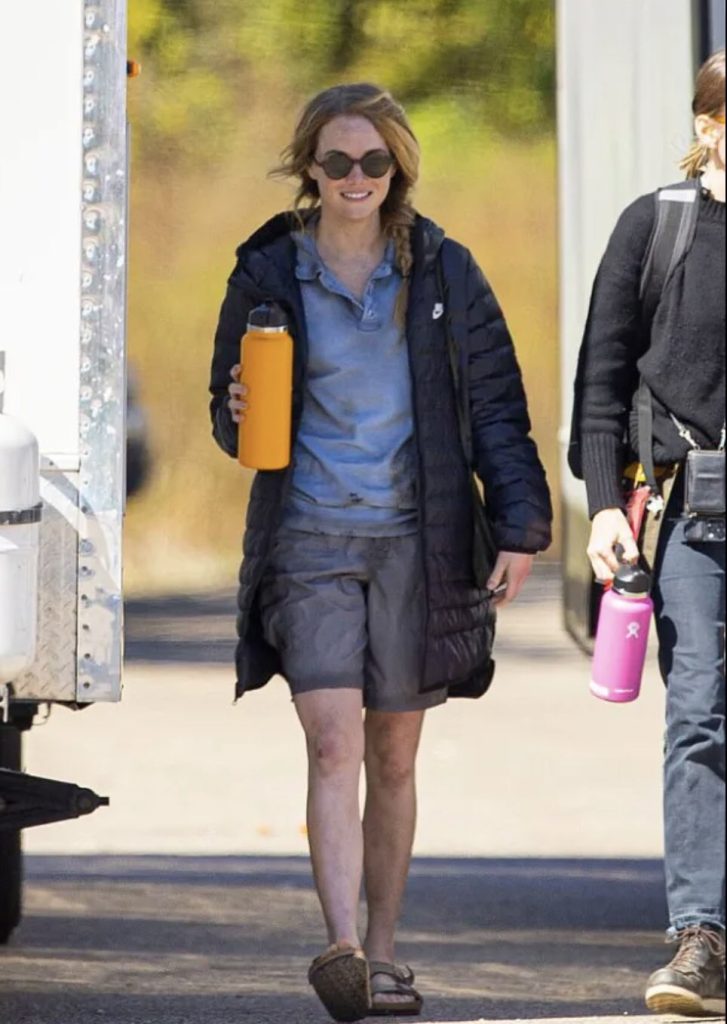 Emma Stone and Yorgos Lanthimos Spotted on the Set of ‘And’ In New Orleans