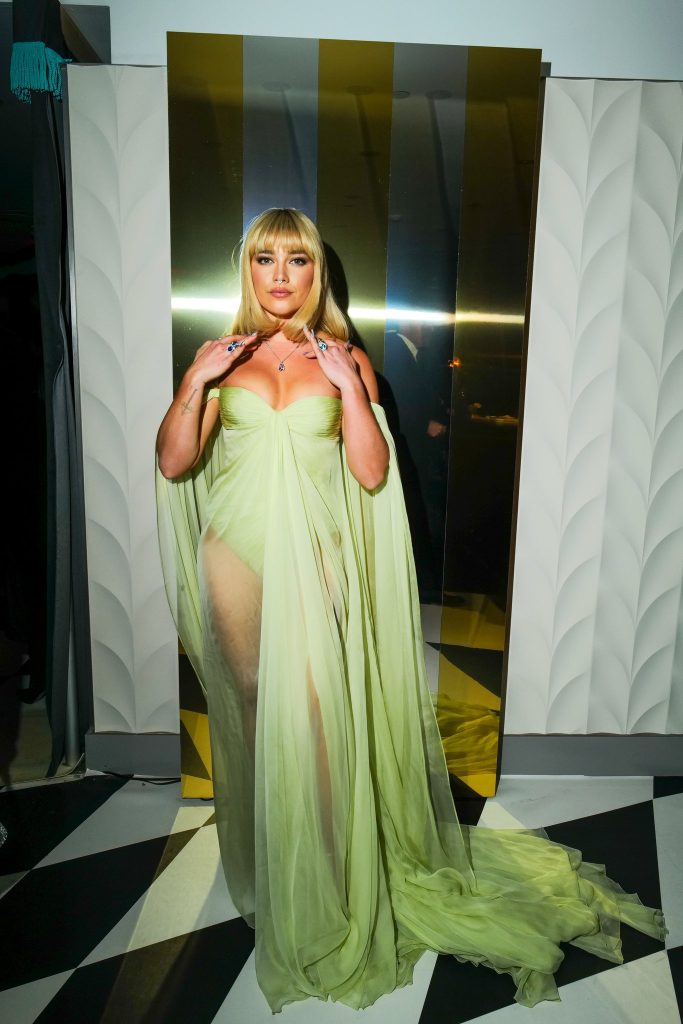 Florence Pugh Attends The Reopening Of Tiffany & Co.'s NYC Flagship Store