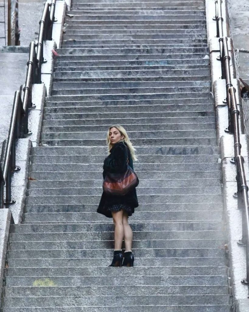 Harley Quinn (Lady Gaga) On The Set Of "Joker: Folie à Deux"