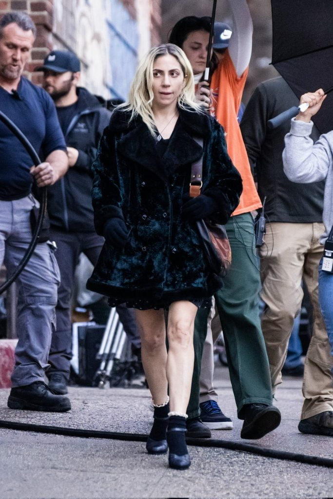 Harley Quinn (Lady Gaga) On The Set Of "Joker: Folie à Deux"