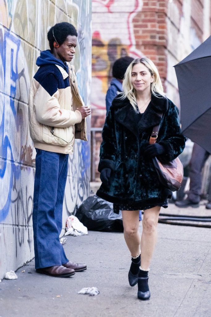 Harley Quinn (Lady Gaga) On The Set Of "Joker: Folie à Deux"