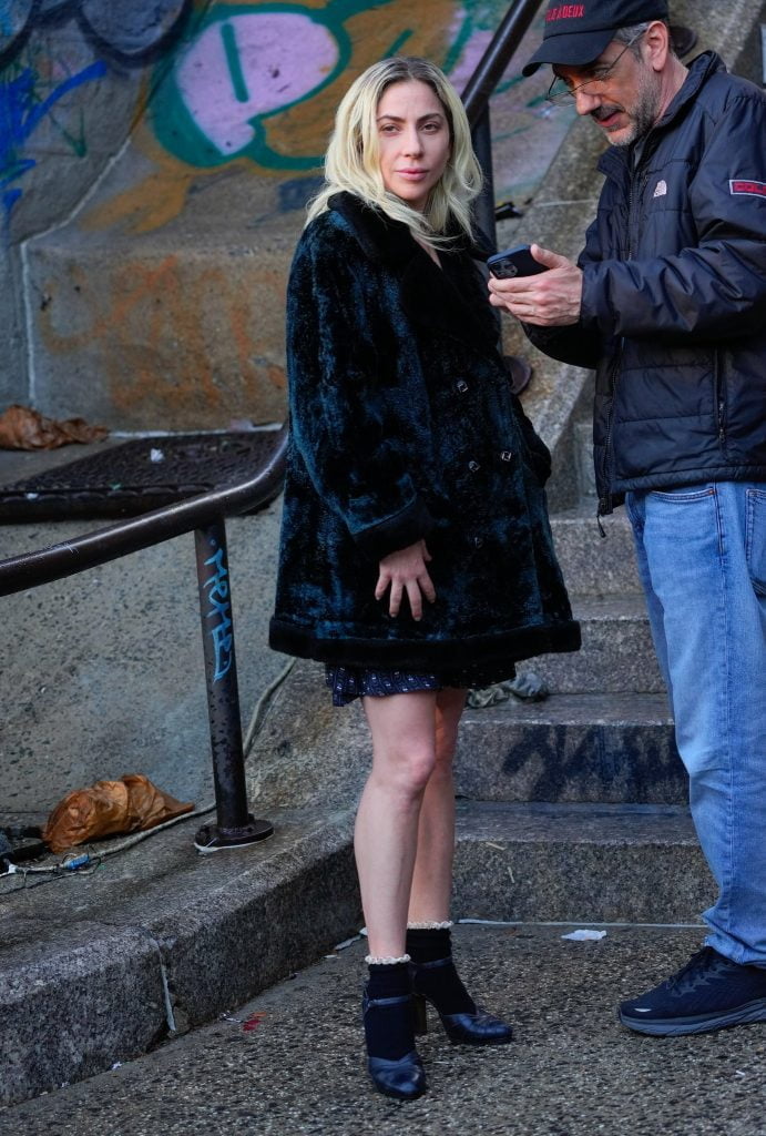 Harley Quinn (Lady Gaga) On The Set Of "Joker: Folie à Deux"