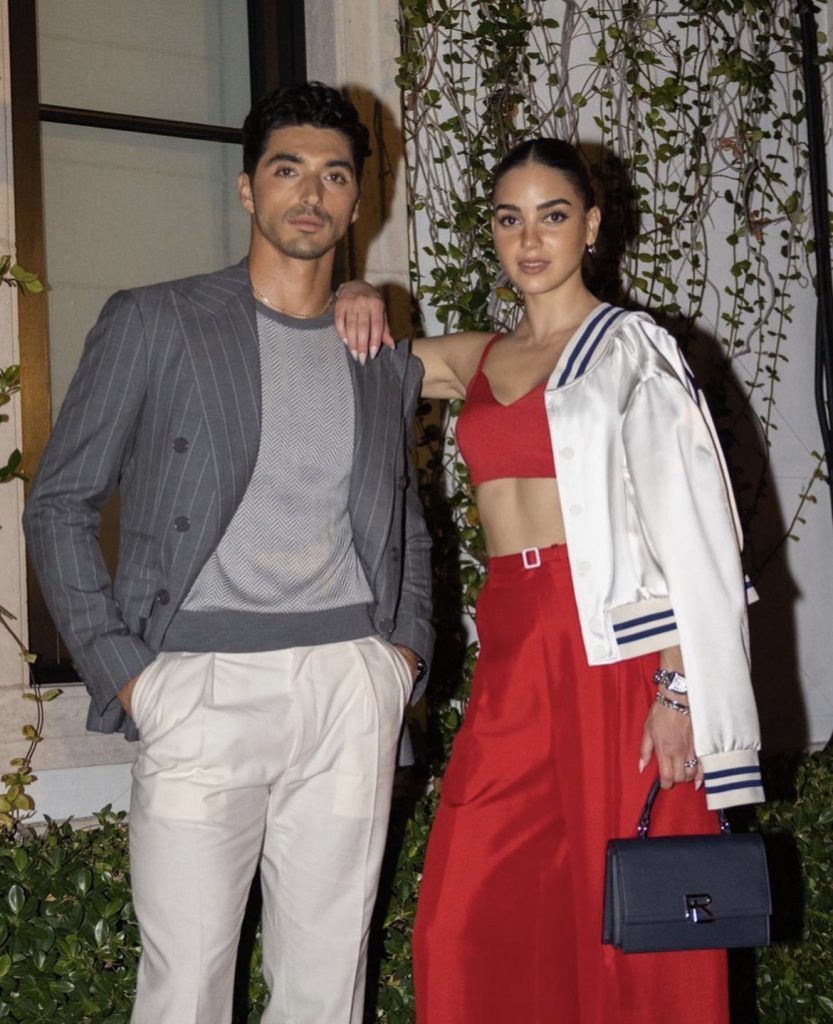 Melissa Barrera and Taylor Zakhar Perez for Ralph Lauren 2023