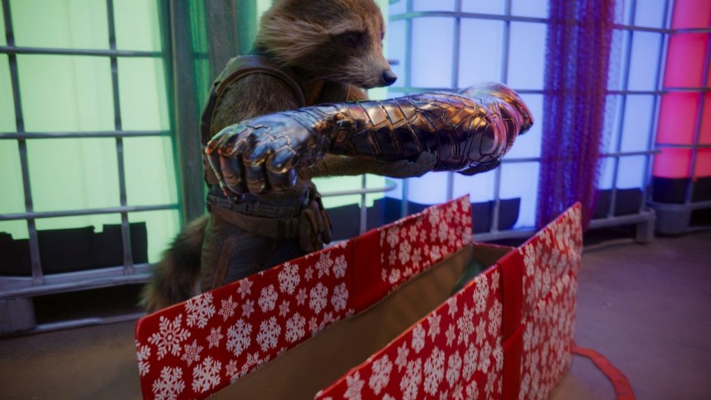 Rocket Got Bucky’s Arm As Christmas Present