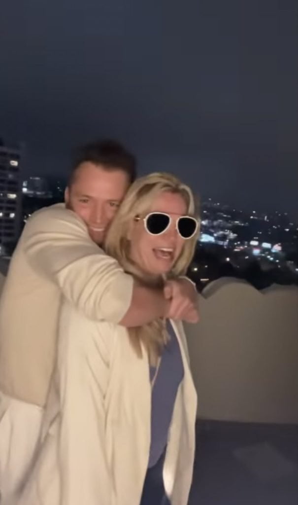 Taron Egerton and Britney Spears Spotted Together (Via Instagram)