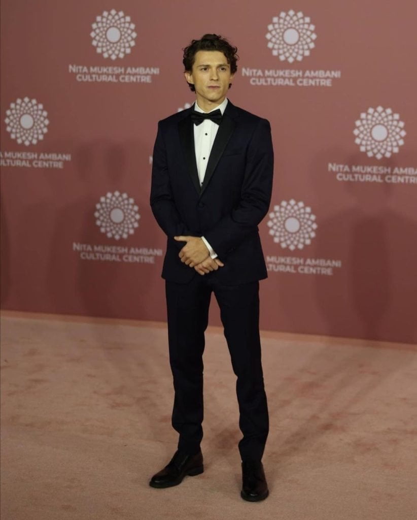 Tom Holland And Zendaya Attends The NMACC Gala In India