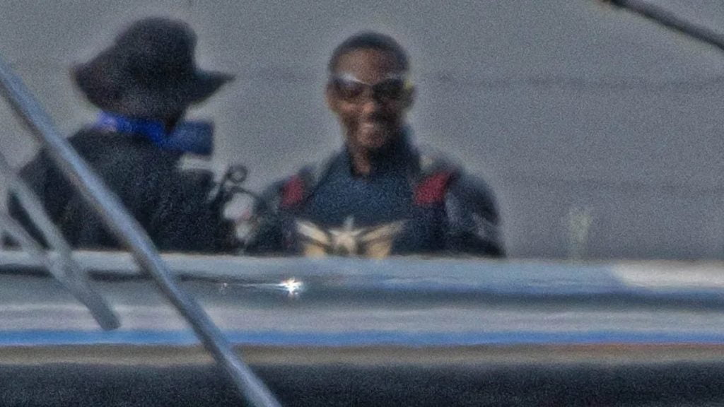 Anthony Mackie Performs An Intense Stunt For Captain America: New World Order In Atlanta