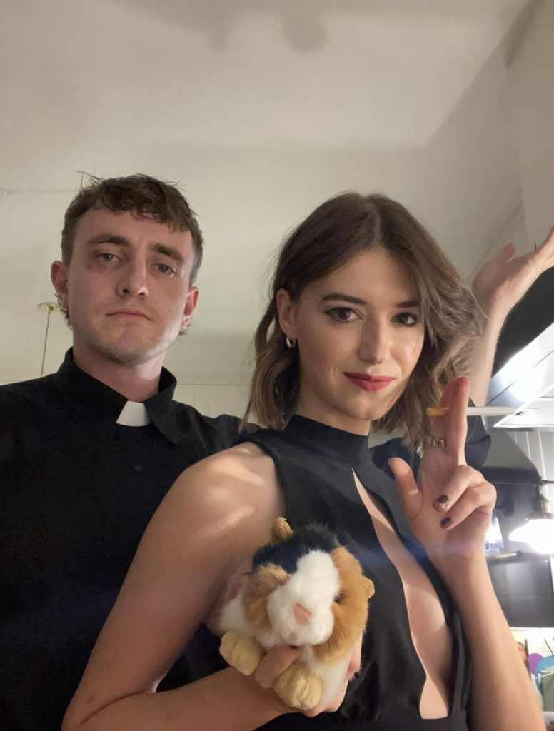 Daisy Edgar-Jones and Paul Mescal Dress Up As Fleabag and the Hot Priest for Halloween