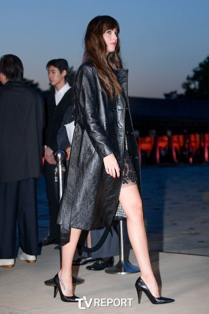Dakota Johnson Attends The Gucci Cruise 2024 Fashion Show