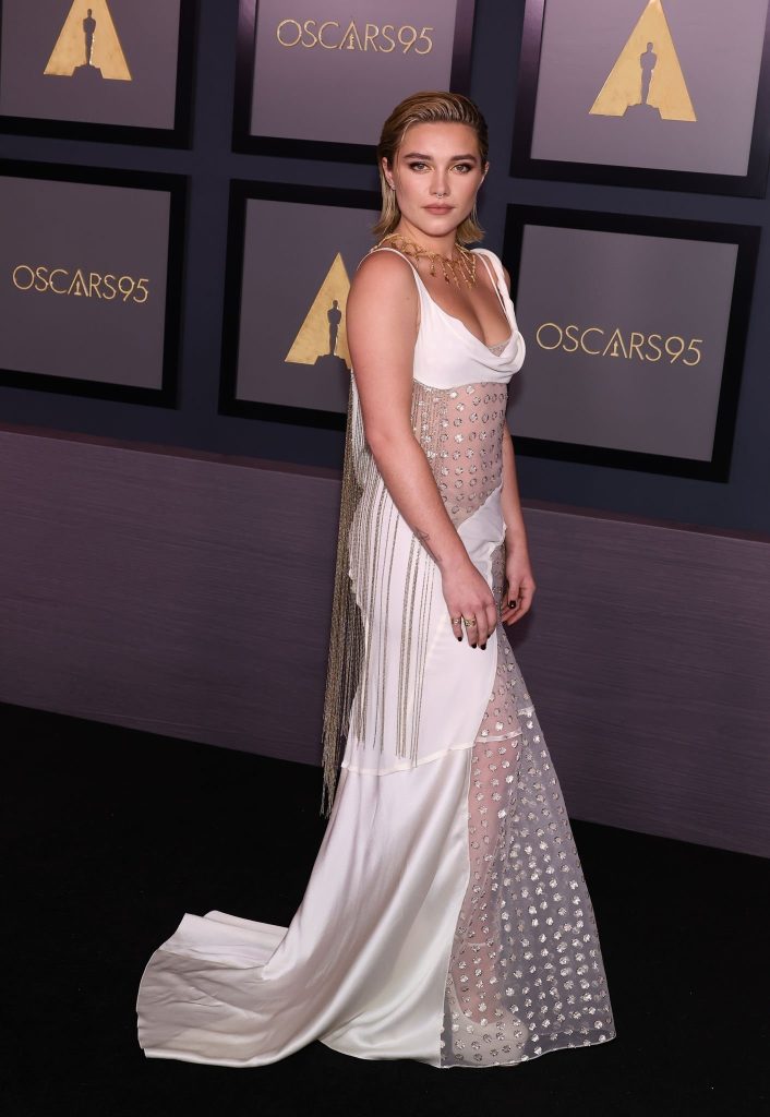 Florence Pugh Spotted at the Academy Of Motion Picture Arts And Sciences 13th Governors Awards