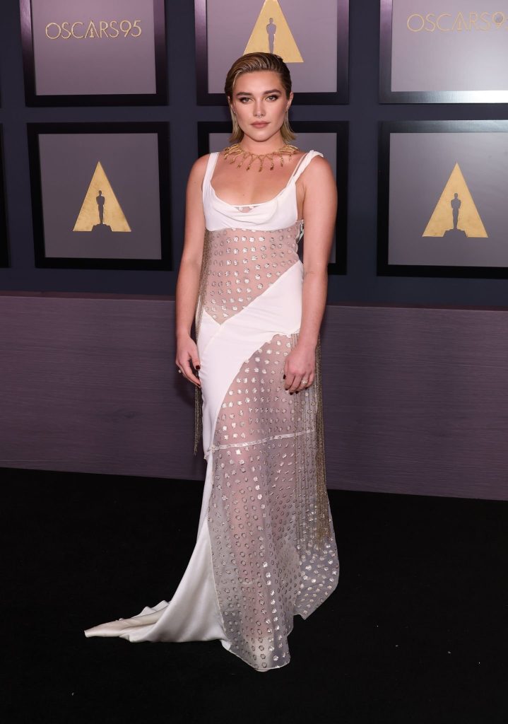 Florence Pugh Spotted at the Academy Of Motion Picture Arts And Sciences 13th Governors Awards