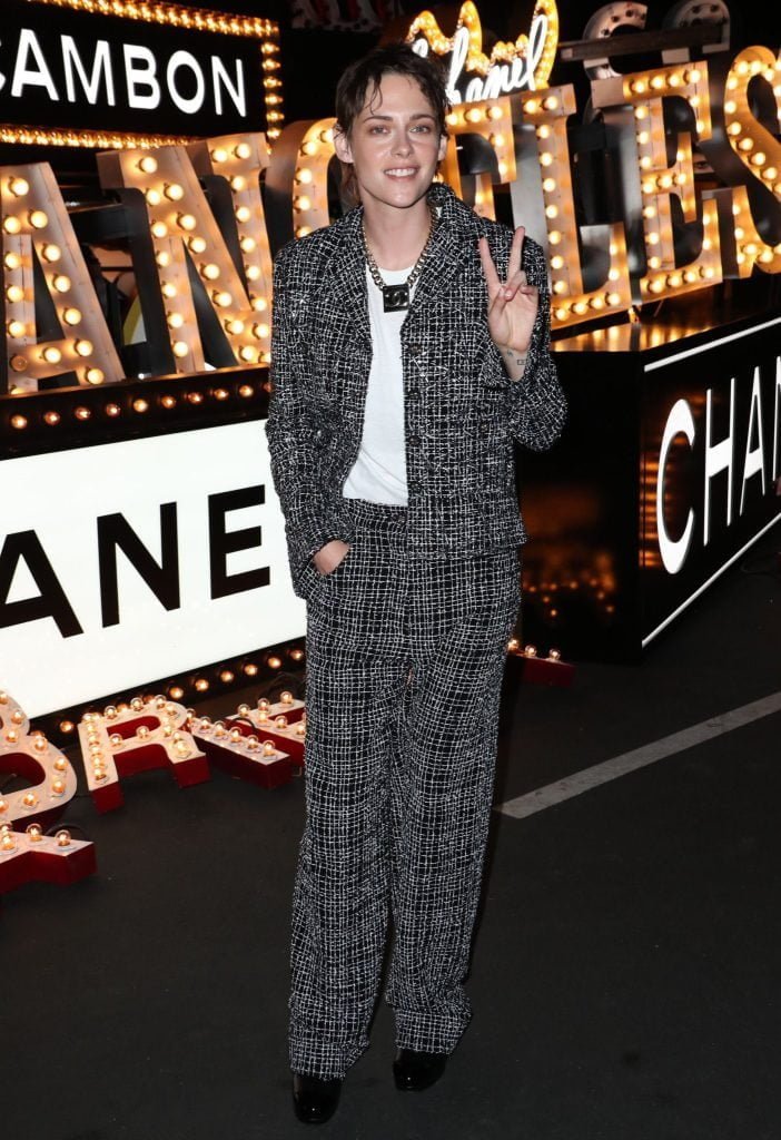Kristen Stewart Spotted At The Chanel Cruise Show 2024
