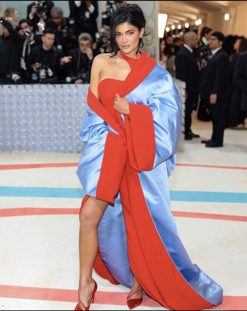 Kylie Jenner Spotted at the Red Carpet of Met Gala 2023