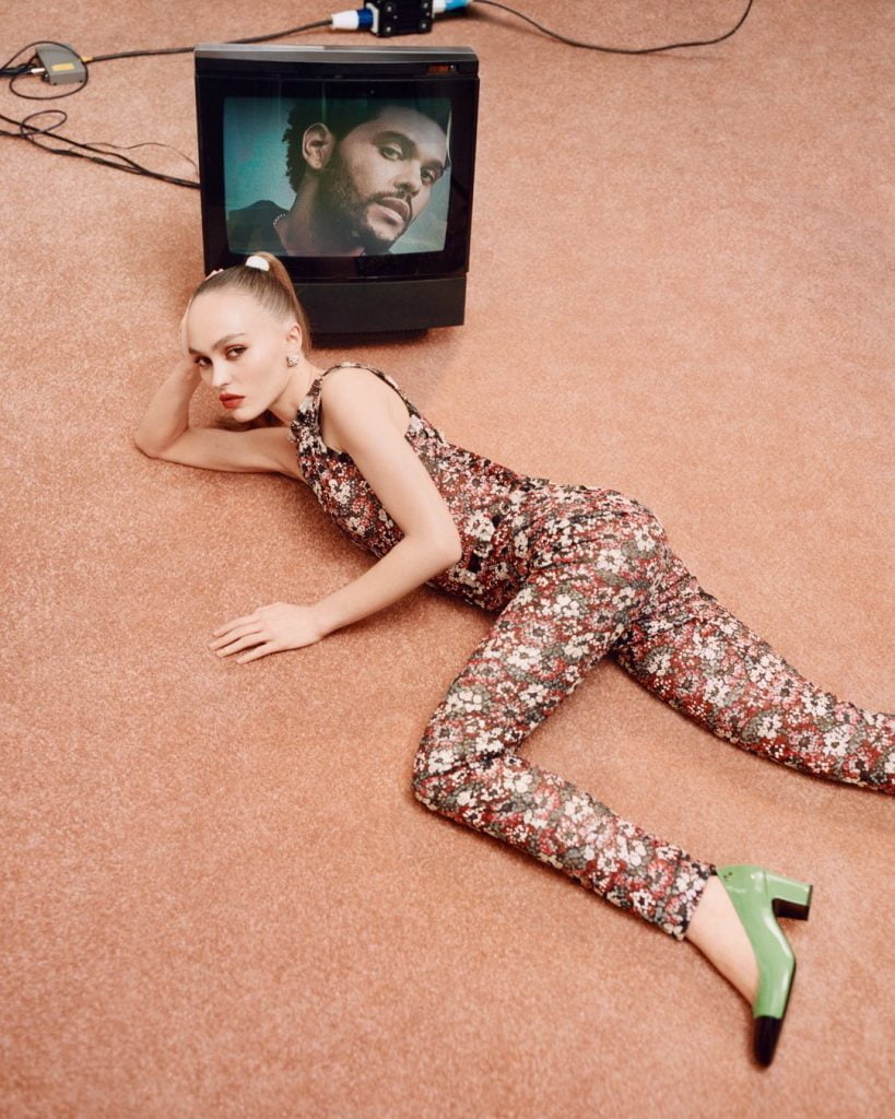 Lily-Rose Depp Covers W Magazine's Pop Issue