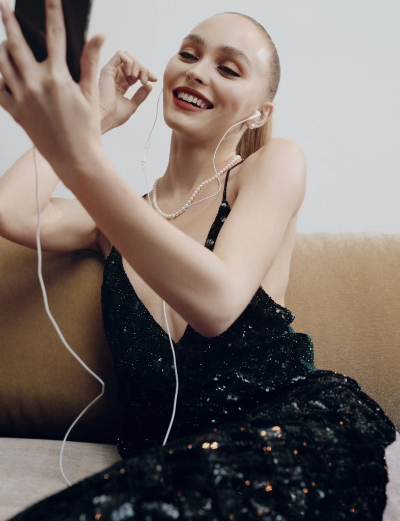 Lily-Rose Depp Covers W Magazine's Pop Issue