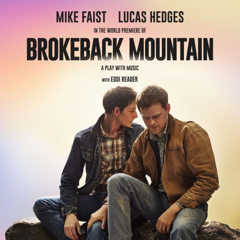 Mike Faist and Lucas Hedges Spotted Rehearsals For 'Brokeback Mountain'