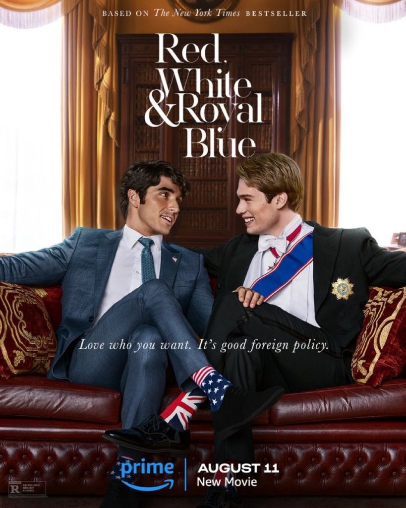 "Red, White & Royal Blue" New Poster