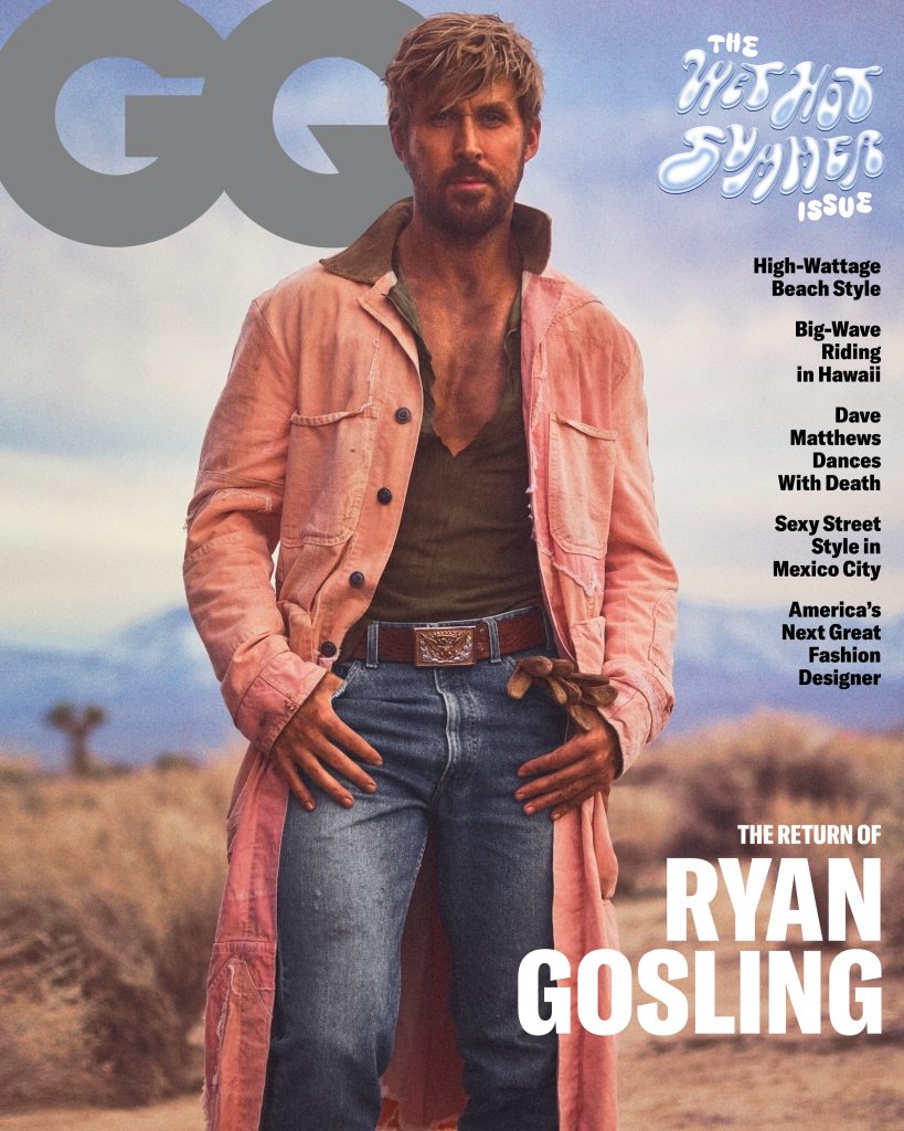Ryan Goslin Covers GQ’s Summer Issue