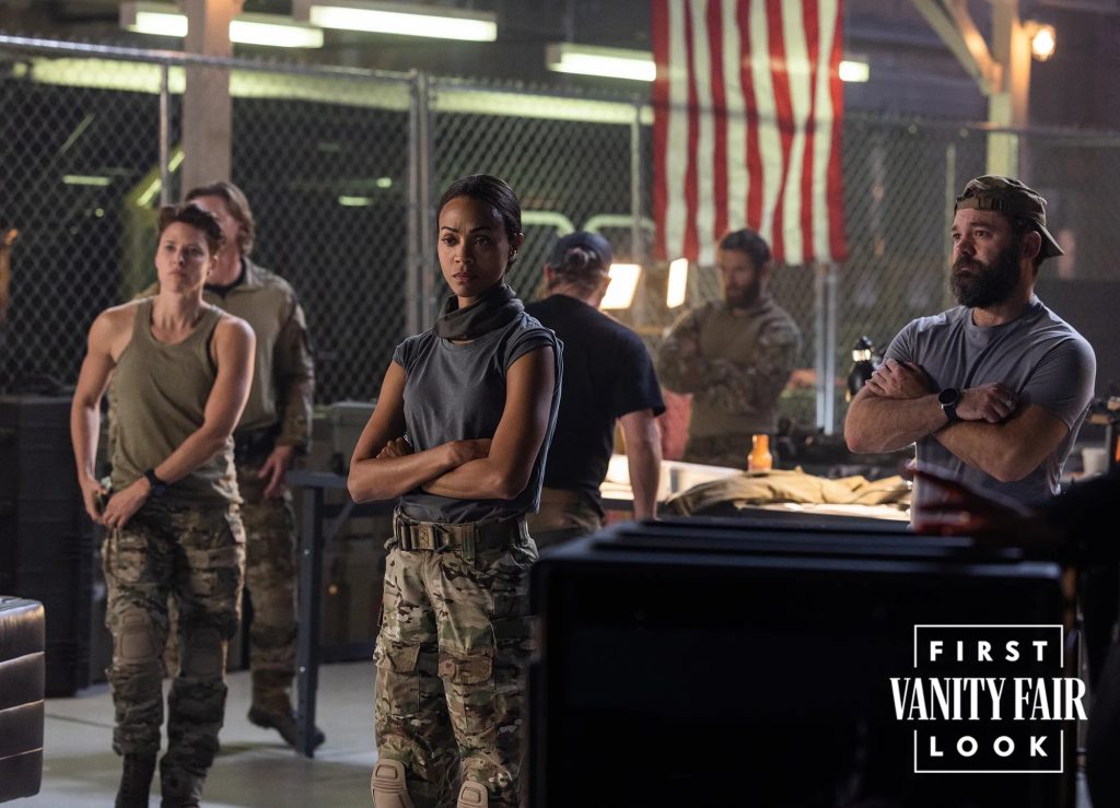 First look at Zoe Saldaña and Nicole Kidman in ‘Special Ops: Lioness’