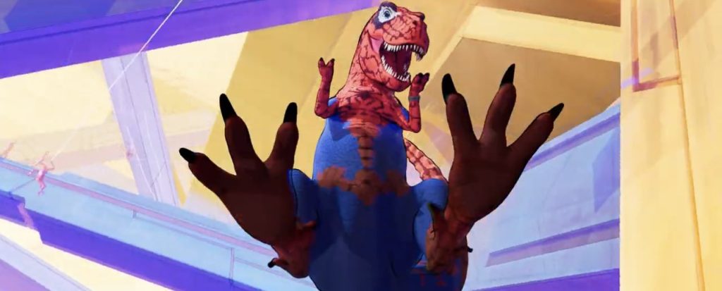 Spider-Man: Across the Spider-Verse New TV Spot Gives Us The First Look At Spider-Rex