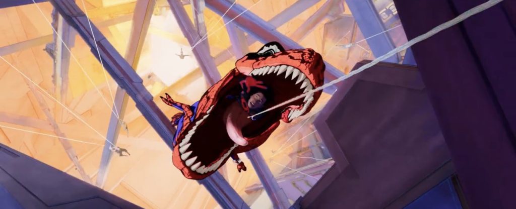 Spider-Man: Across the Spider-Verse New TV Spot Gives Us The First Look At Spider-Rex