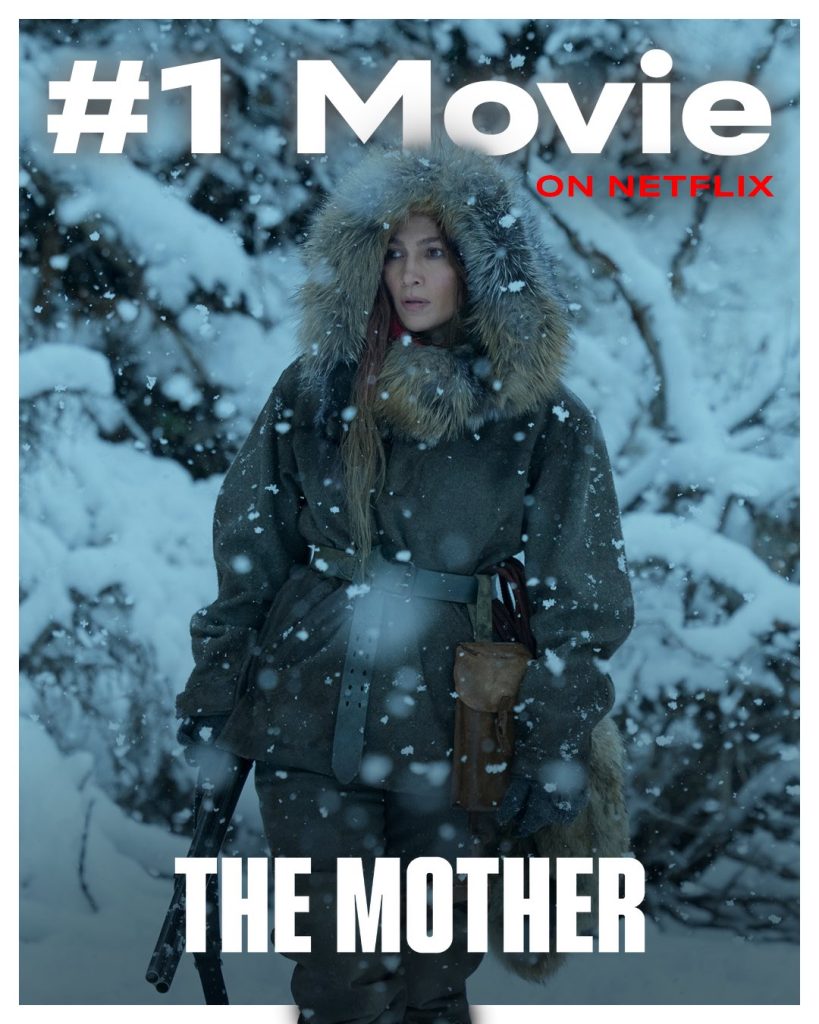"The Mother" Tops Netflix Charts: Jennifer Lopez's Film #1 in 83 Countries