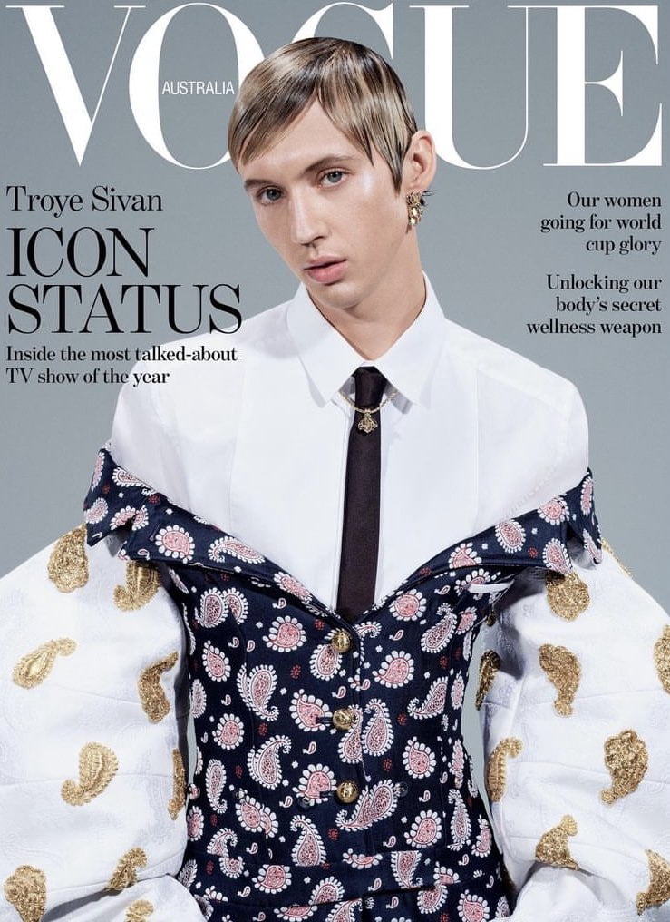 Lily-Rose Depp and Troye Sivan Cover Vogue Australia's July 2023 Issue